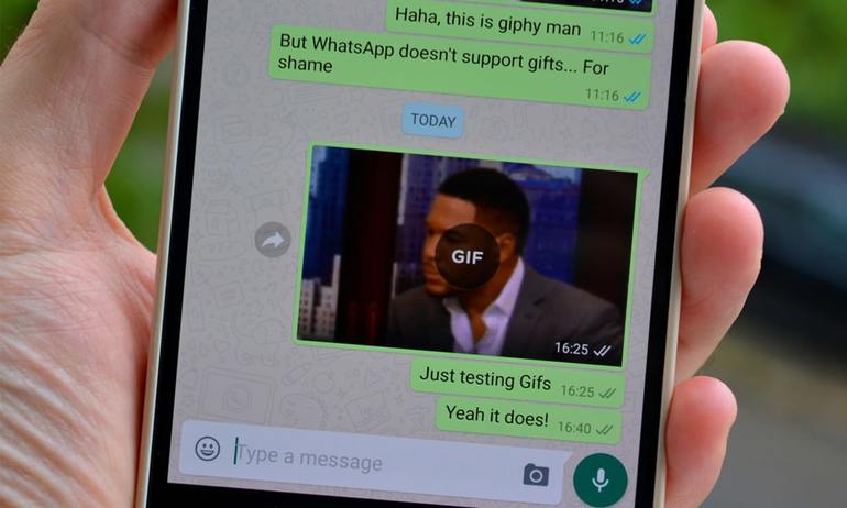 Как создать гиф в Whatsapp