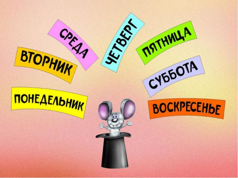 Названия дней недели